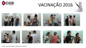 CAMPANHA DE VACINAÇÃO CGB - 2016